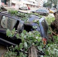 Потоп в Пловдив! Порой удари и Карловско (ВИДЕО И СНИМКИ)