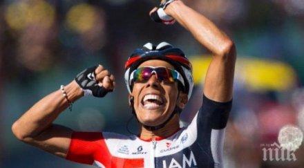 колумбиец спечели етап обиколката франция