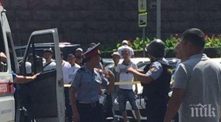 драмата алмати завърши четири трупа арестуван престъпник