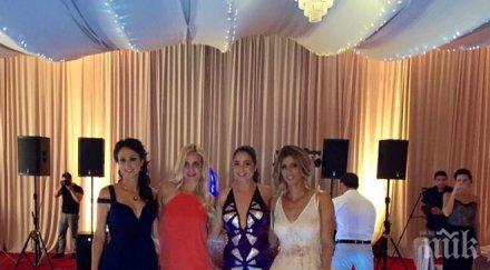 цвети пиринкова моден хит булчинска рокля гуменки снимки сватбата