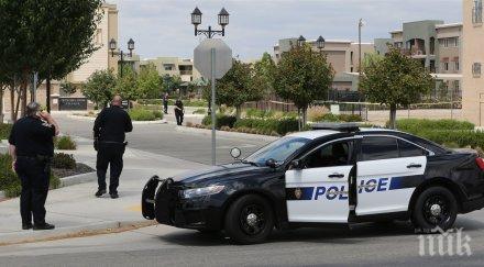 стрелба празнуващи хора сащ пострадали опасност живота