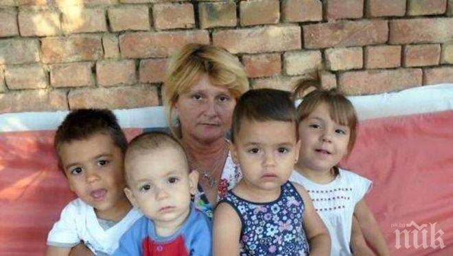 ПОКЪРТИТЕЛНА ДРАМА! Баба стана майка на четирите си внучета във Велико Търново