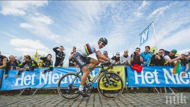 Петер Саган спечели 16-ия етап на Тур дьо Франс с фотофиниш