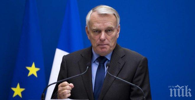 Френският външен министър постави под въпрос надеждността на Турция в борбата с Ислямска държава

