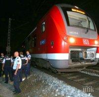 Откриха ръчно нарисуван флаг на ИД у нападателя от германския влак