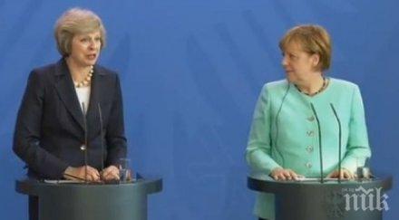 меркел мей дамското дуо реши бъдещето европа