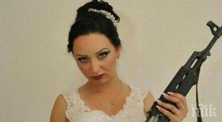 скандал македонското мвр люта секретарка пуца автоматична пушка сватбата