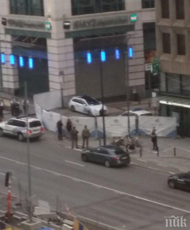 Мъжът, вдигнал на крак Брюксел, се оказал студент