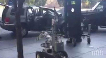 арестуваха мъжа барикадирал кола бомба центъра йорк