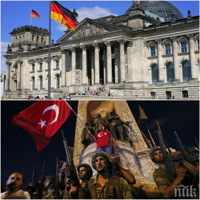 Германия в ужас! Настроението между привърженици на Ердоган и на Гюлен ескалира