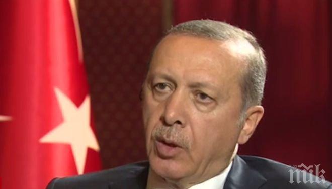 Таймс: Неувереният Ердоган е изпратил съобщение до 68 млн. турци