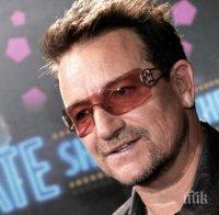 Боно отдаде почит на жертвите от Ница