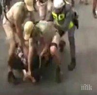 НЕМИСЛИМО! Посегнаха на Олимпийския огън (ШОКИРАЩО ВИДЕО)