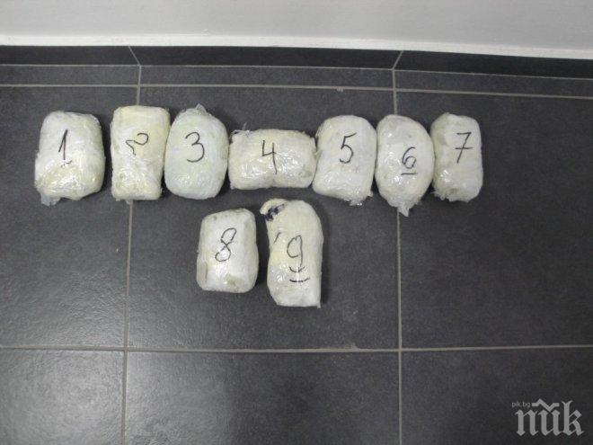 На ГКПП Капитан Андреево задържаха германец за контрабанда на 27 кг опиум