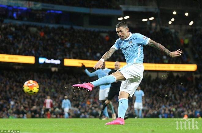 Галатасарай иска под наем защитник на Манчестър Сити