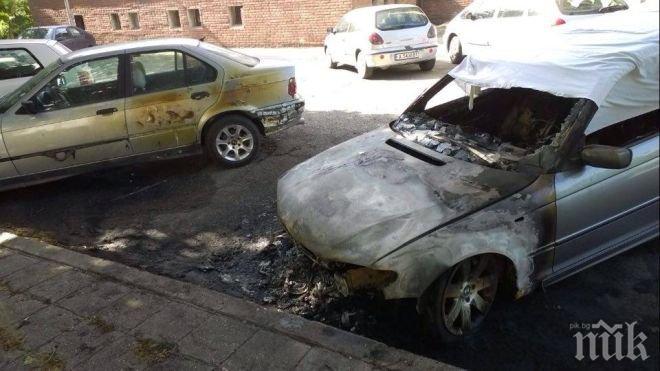 Запалиха „БМВ Х 5“ на бургазлия 