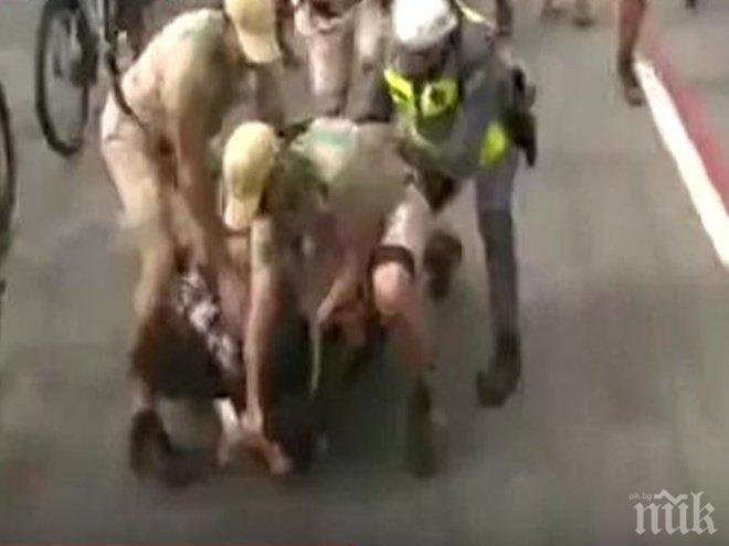 НЕМИСЛИМО! Посегнаха на Олимпийския огън (ШОКИРАЩО ВИДЕО)