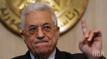 палестинският президент съди великобритания заради създаването израел