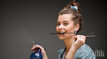 британка подозираше бременна докато изтекоха водите