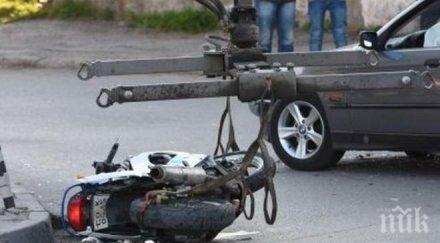 ченге пострада жесток удар джип мотор