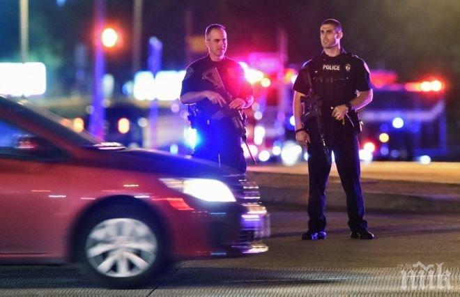 Стрелба в Аризона!  Мъж стреля по офицер и се барикадира в сградата на полицията