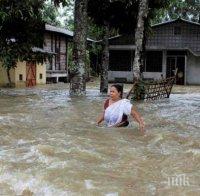 Най-малко 31 души са загинали при проливните дъждове в Североизточна Индия и в Бангладеш