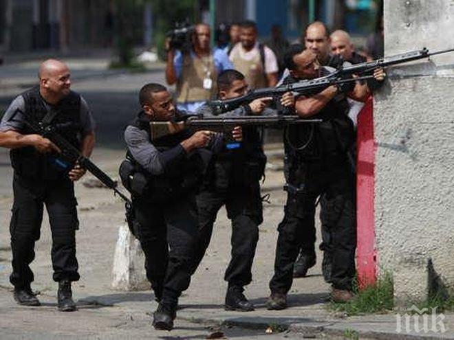 Край на драмата! Престъпникът, взел заложници в бразилско кафене, се предаде