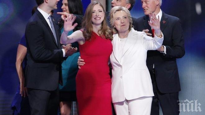 Челси Клинтън може да стане първа дама на САЩ, ако майка й стане президент
