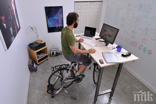 Час движение на ден ни предпазва от вредите на работата зад бюро