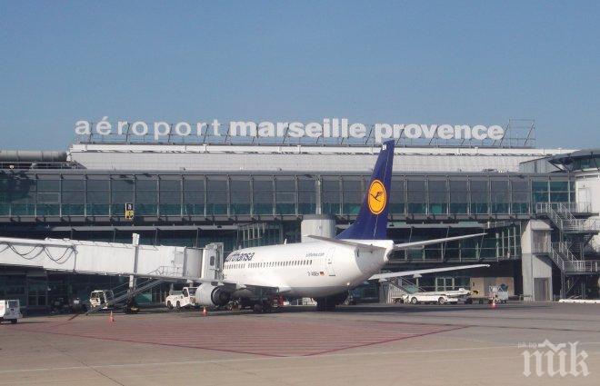 Евакуираха летището в Марсилия заради забравен багаж
