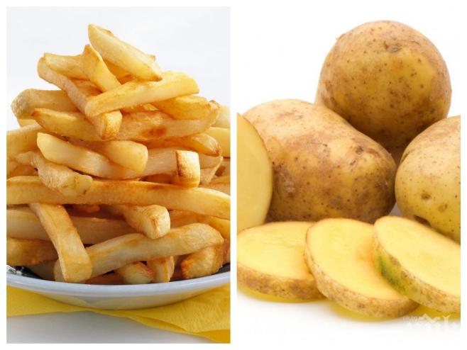 Църквата забранява и пържените картофи
