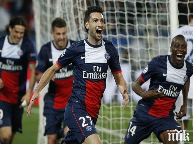 ПСЖ разгроми английския шампион