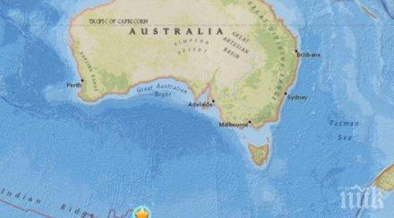 невероятно австралия преместила север
