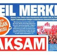 Турски вестник се изгаври с Меркел: Пусна нейна снимка като Хитлер