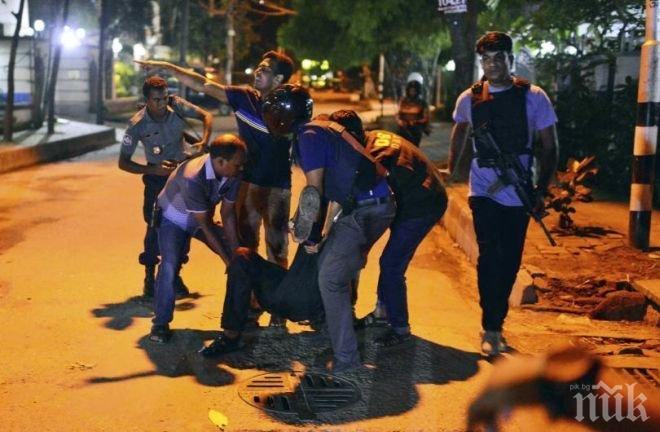 Двама арестувани във връзка с клането на чужденци в Дака преди месец