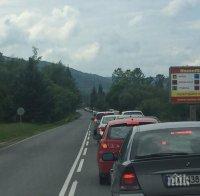 Пореден уикенд с огромни задръствания в Бургас