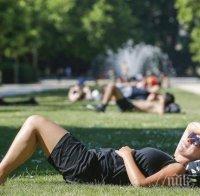 14 области с жълт код заради горещини утре