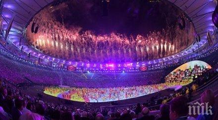 олимпиадата започна маратонецът вандерлей кордейри запали огъня пеле направи обръщение целия свят снимки видео