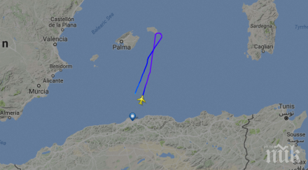 извънредно алжирски боинг изчезна радарите средиземно море видео