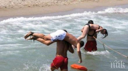 десетки хора спасени удавяне плажовете града курортите последните дни