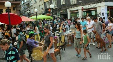софия диша седма година освободи централни улици движение