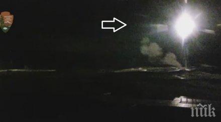 сензация супервулкана йелоустоун прелетя нло видео