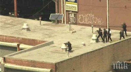 извънредно заложническа драма сащ неизвестен мъж задържал хора сграда близо голямо летище