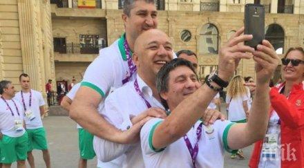 спортният министър любо ганев надъхаха бадминтонистките