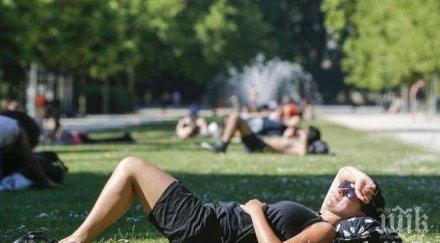 области жълт код заради горещини