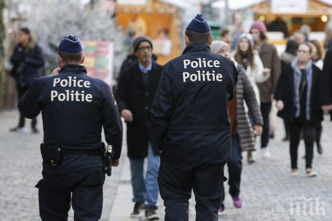 В белгийския град Лиеж задържаха мъж с мачете
