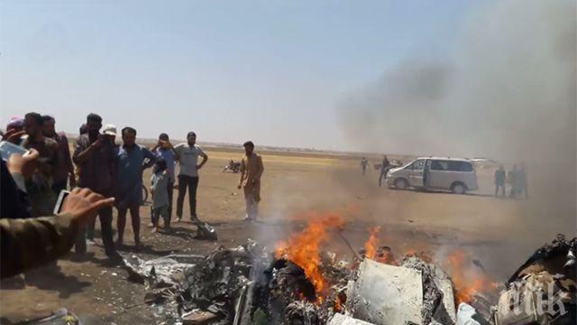 Сирийска терористична групировка държи телата на убити руски военни   