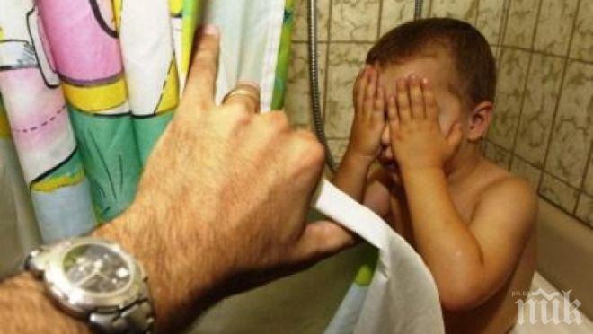 НЕЧОВЕШКО! Арестуваха баща, изнасилвал 4-годишния си син
