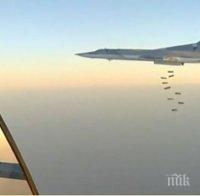 ЗРЕЛИЩНО! Шест руски Ту-22М3 сринаха лагер на терористи край Палмира - вижте отблизо (ВИДЕО)