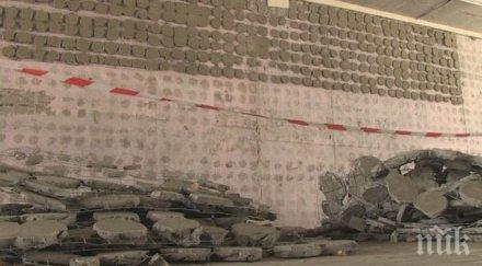 made новоизграден подлез русе вече разпада